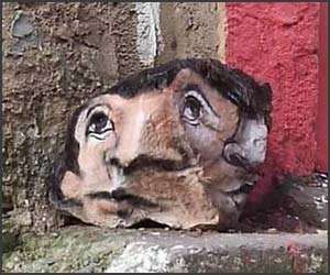 Exemple impresionante de graffiti