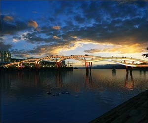 Nanhe River Landscape Bridge