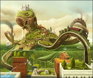 Full HD Wallpaper: The Octopus World