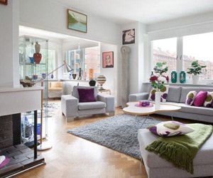 Patru camere cu personalitate in Goteborg