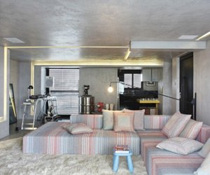 Apartament de DJ la Sao Paulo, de Guilherme Torres