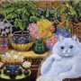 Pisicile psihedelice pictate de Louis Wain