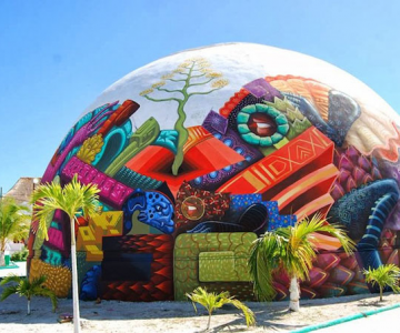 O cupola inspirata de folclor, in Mexic