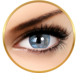 Adore Bi Tone Aqua - lentile de contact colorate albastre trimestriale - 90 purtari (2 lentile/cutie)