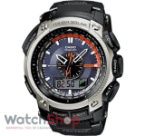 Ceas Casio PRO TREK PRW-5000-1 Radio-Controlled Triple Sensor Solar (PRW-5000-1) - WatchShop