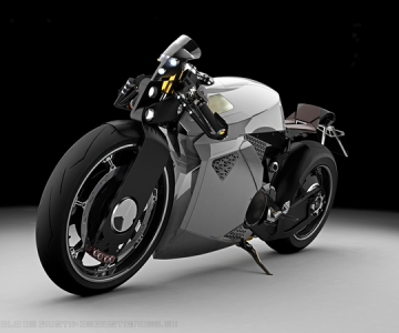 Motocicleta electrica proiectata de Paolo De Giusti