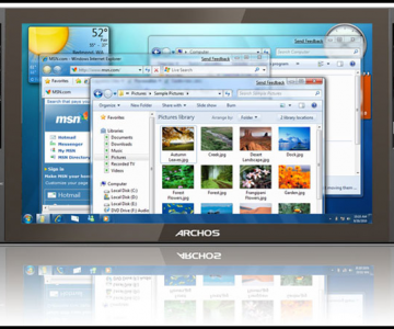 Archos 9: MiniPC cu Windows 7