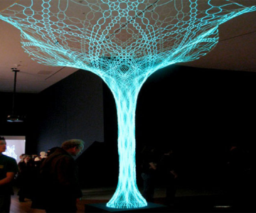 Copacul sensibil de la Muzeul de Arta Moderna, New York