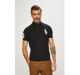 Polo Ralph Lauren - Tricou Polo negru 100-POM00L