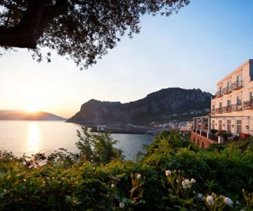La JK Hotel, pe insula Capri, e mereu vara