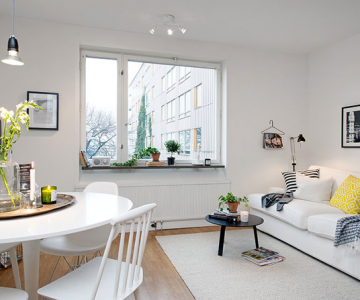 Apartament mic, shabby chic, la Gothenburg