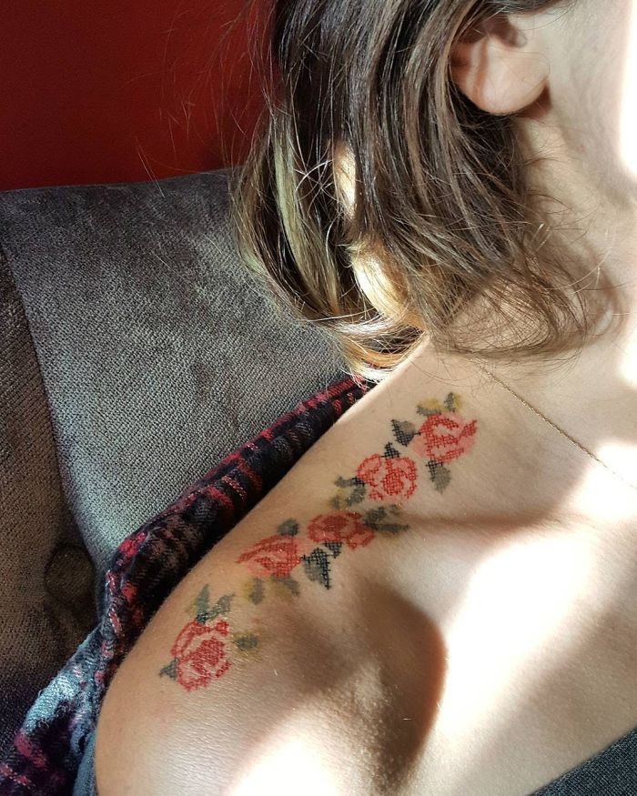 Broderie permanenta pe piele: Noua moda de a te tatua in 2019 - Poza 5