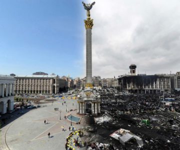 Kiev: Inainte si dupa revoltele de pe Maidan
