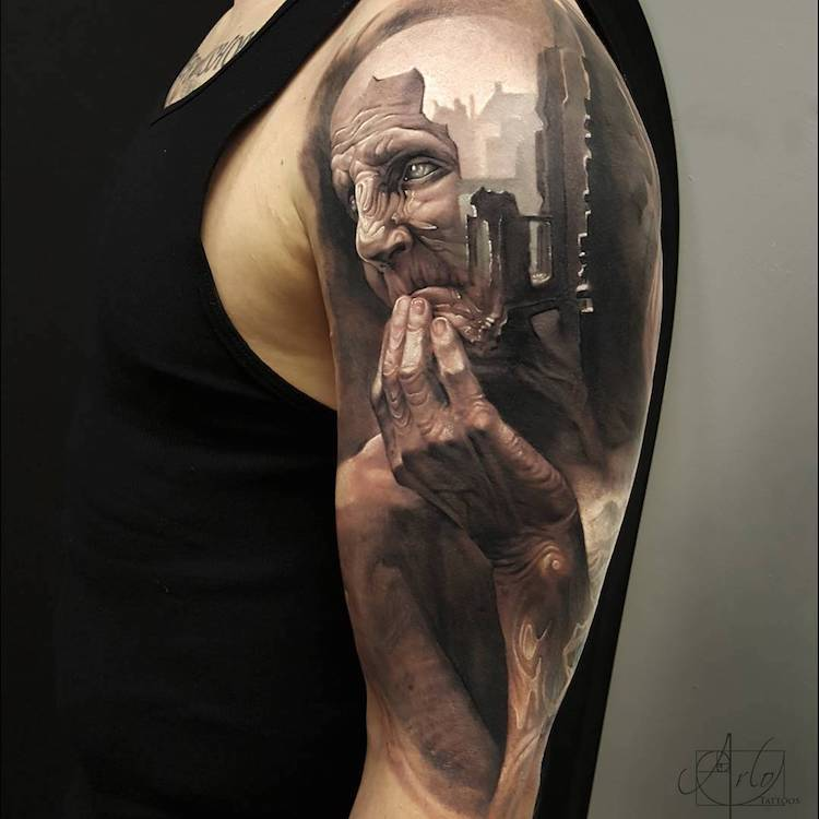 Tatuaje impresionante suprarealiste, de Alro DiCristina - Poza 8