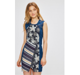 Desigual - Rochie No Sleep bleumarin 4921-SUD068