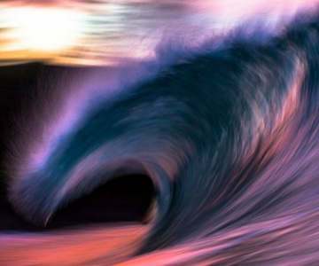 Toanele oceanului: Frumusetea valurilor, in poze superbe