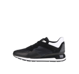 Pantofi sport negru & alb Geox Shahira