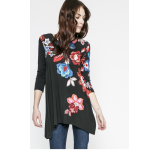 Desigual - Bluza Manga negru 4921-BUD01S
