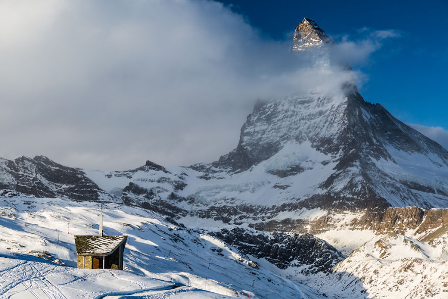 Maretia Alpilor pe timp de iarna - Poza 9