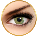 Solotica Hidrocor Mel - lentile de contact colorate verzi anuale - 365 purtari (2 lentile/cutie)