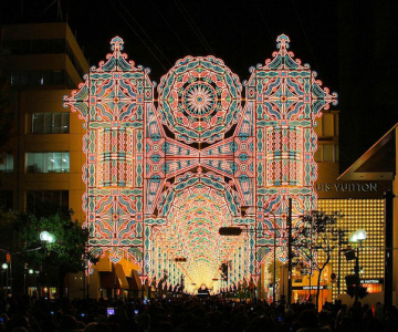 Milioane de lumini la Kobe, in Japonia