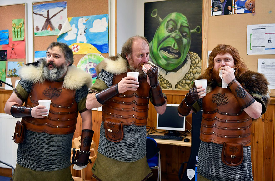 Festivalul legendar al vikingilor, in fotografii epice - Poza 14