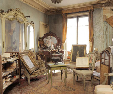 Lux la Paris - Apartamentul abandonat timp de 70 de ani