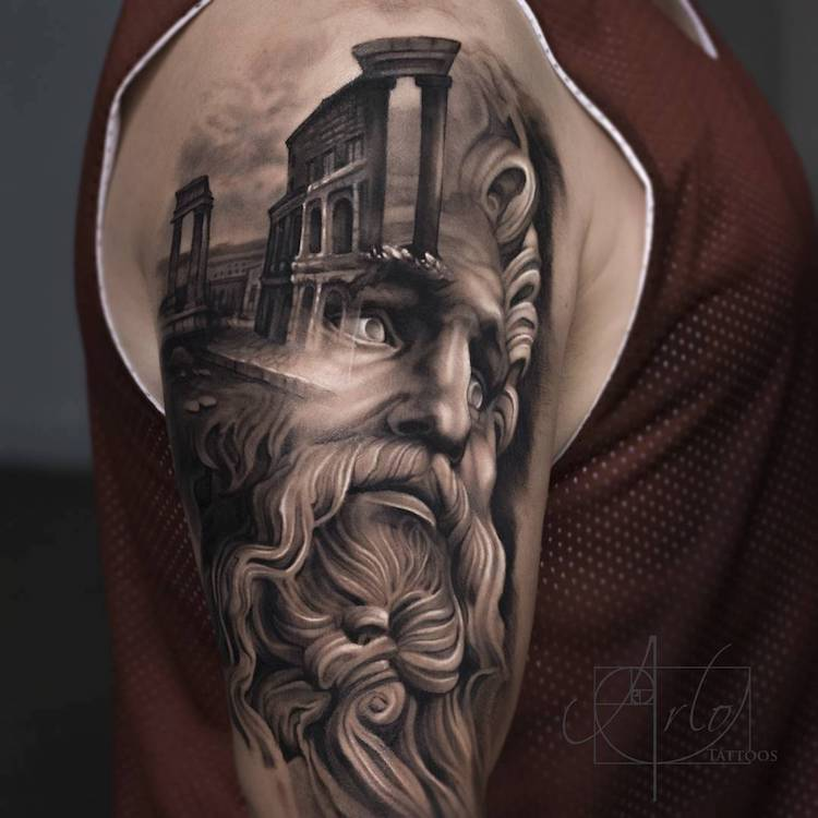 Tatuaje impresionante suprarealiste, de Alro DiCristina - Poza 2