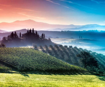 Peisaje minunate din Toscana, de Adnan Bubalo