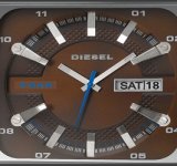 DIESEL Cushion Watch