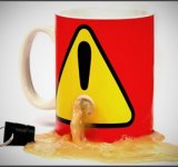 Plug Mug: Cana cu antifurt