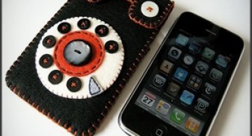 Handmade: Husa iPhone 3G