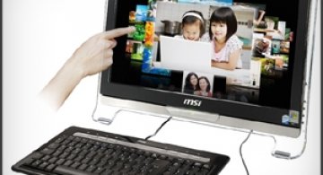 MSI Wind Top AE1900, pe negru