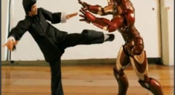 Iron Man vs Bruce Lee