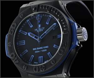 Big Bang King All Black Blue