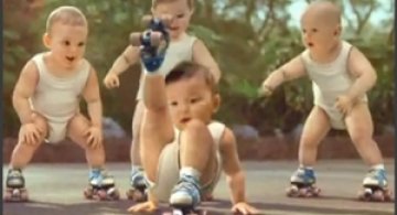 Evian Roller Babies