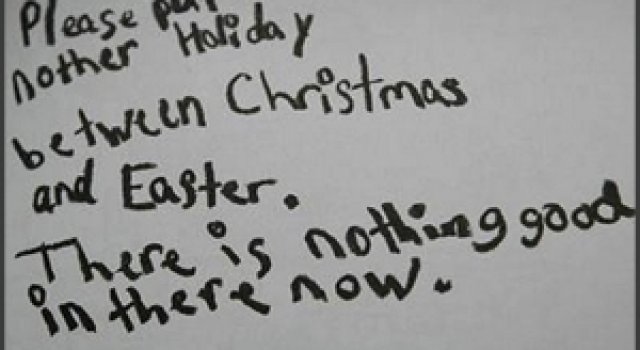 Funny: Dear God...