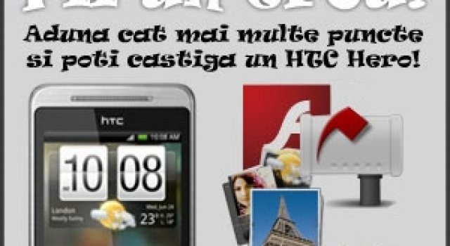 Fii un erou! Castiga un HTC Hero de la Toxel Magazine!