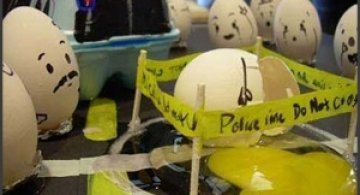 Funny: Arta din mancare!