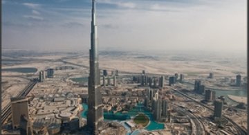 Dubai, vazut din elicopter
