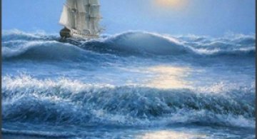 35 de picturi: Marea si corabiile