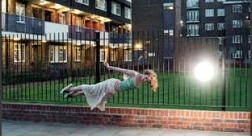 Un moment de levitatie