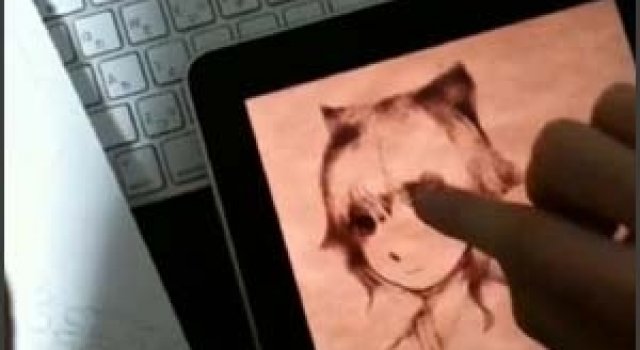 Schite pe iPad semnate Yoshitoshi Abe
