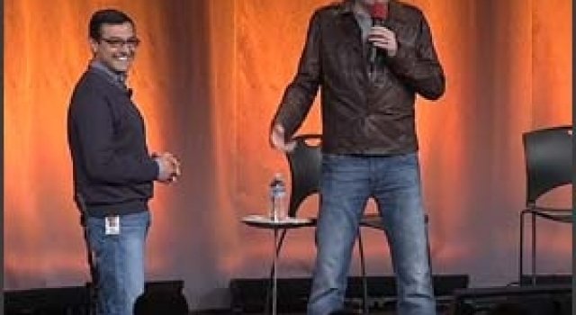 Vizita comica a lui Conan O'Brien la Google
