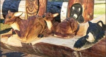 Sculptura in lemn de Randall D.Boni