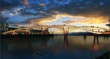 Nanhe River Landscape Bridge