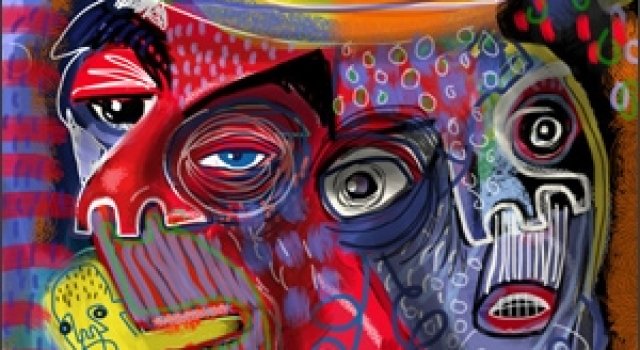 20 de picturi realizate numai cu degetul