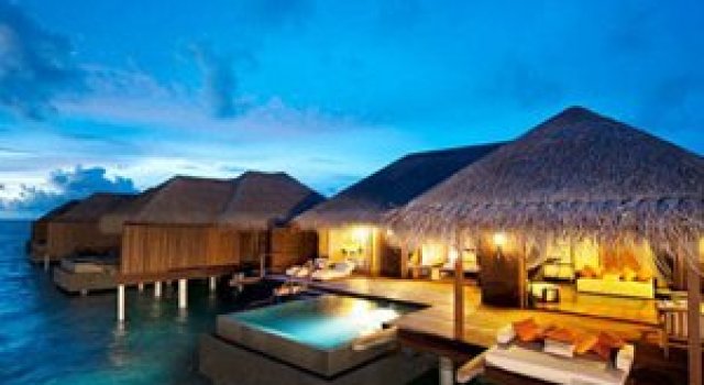 Locuinte lacustre de lux in Maldive