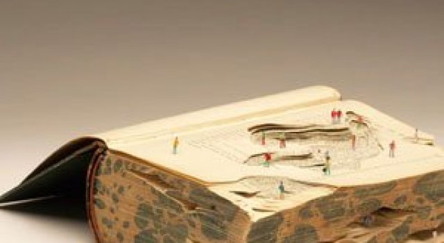 Peisaje textuale, sculptate de Kyle Kirkpatrick