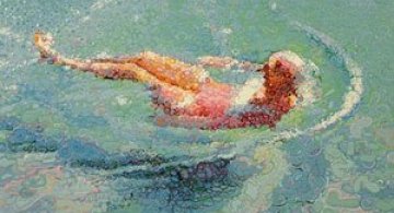 Ploaie de culori in ulei de Matthew Davis